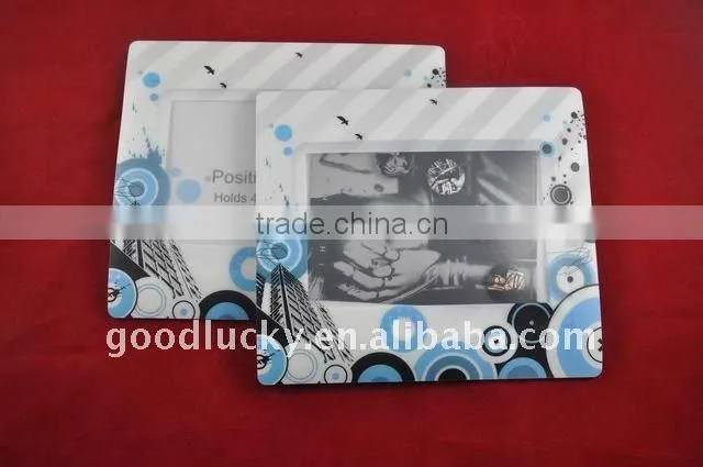 Heart shape gift EVA photo mouse pad for promotion