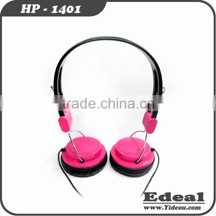 China OEM Cheap colorful computer headphone for kids BSCI audited factory