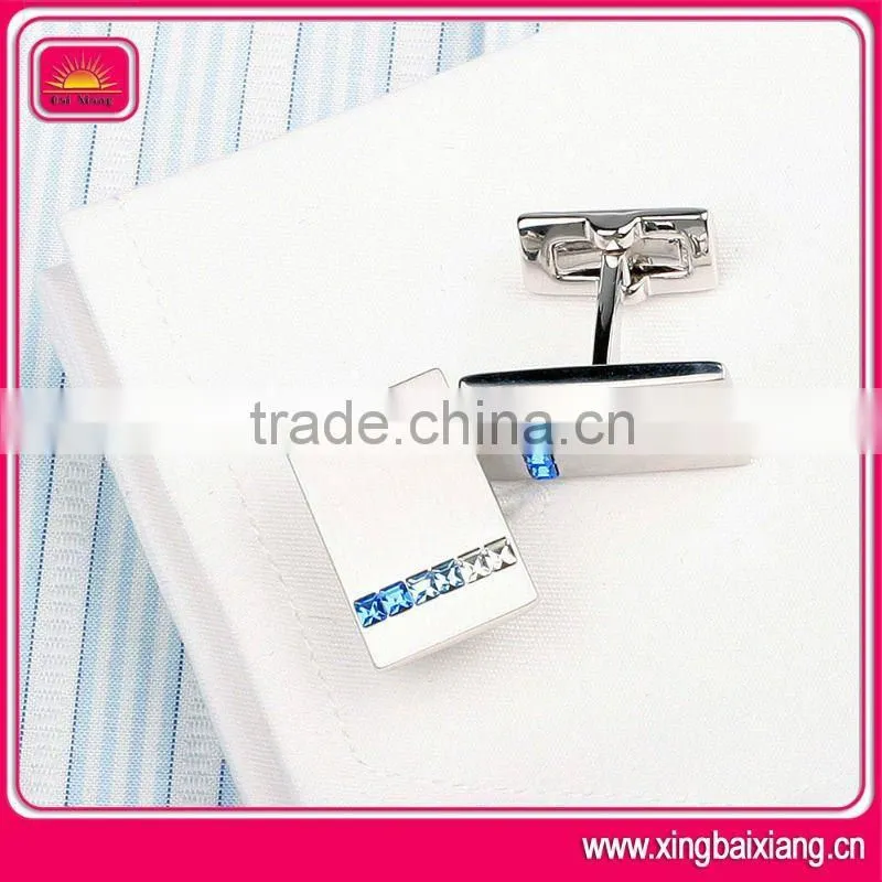 Customize bulk metal blank cufflinks