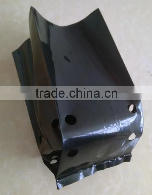 Small size 25 mircon black LDPE plastic plant bag