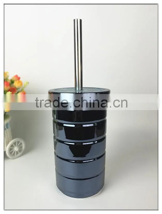 Polyresin Jewelry Blue Glaze Ceramic Bathroom set