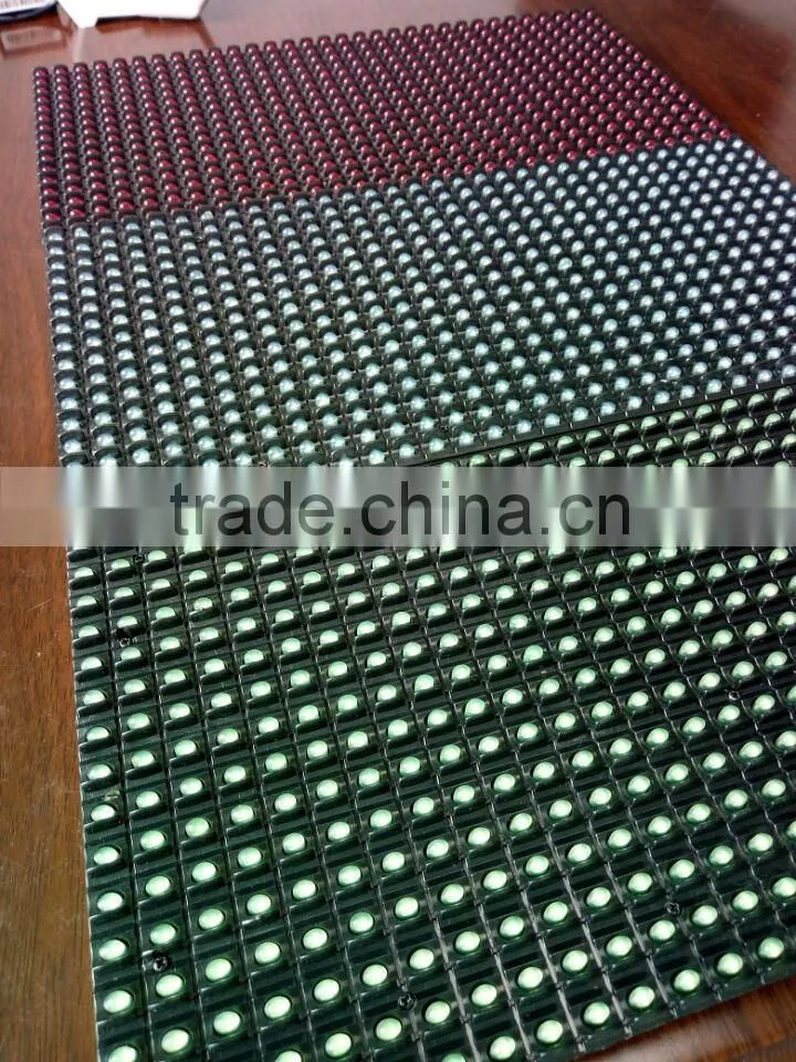 P10 red/ blue/ white/ yellow GREEN color 320x160 outdoor module for led display screen water proof
