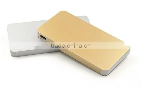 2016 Hot selling portable power bank 6500mAh with real capacity for smart phone