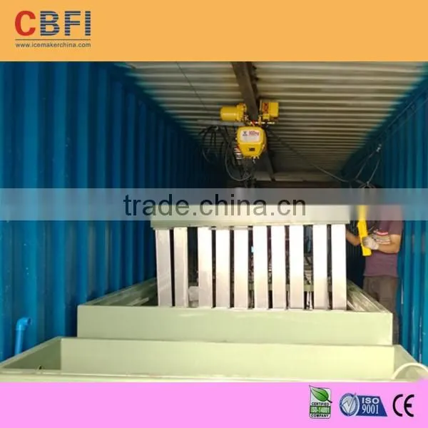 new design coil tube evaporator block ice machine for Africa market