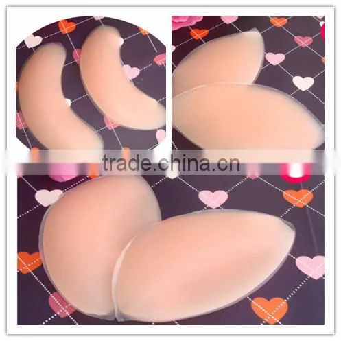 high quality breast invisible silicon bra pad