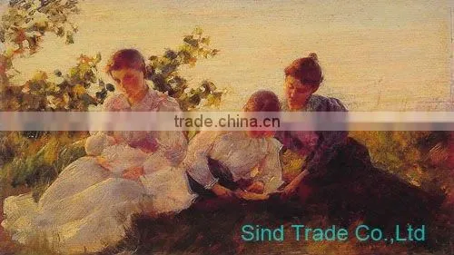 Handmade impressionist art oil painting