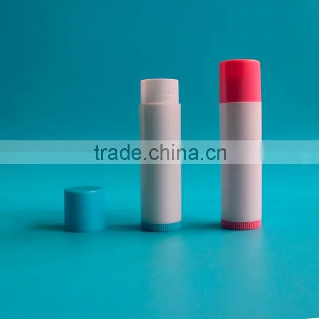 5g PP plastic cosmetic lipstick lip balm tube