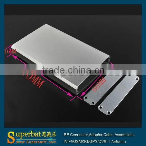 Aluminum Box Enclosure Case -4.33"*2.60"*0.63"(L*W*H) waterproof box