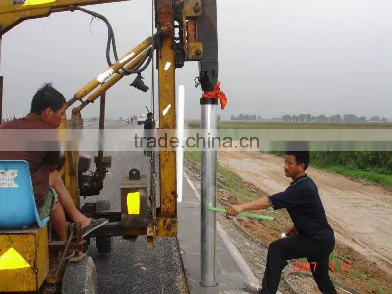 Galvanized Steel Pipe/Weida Guardrail Post Price