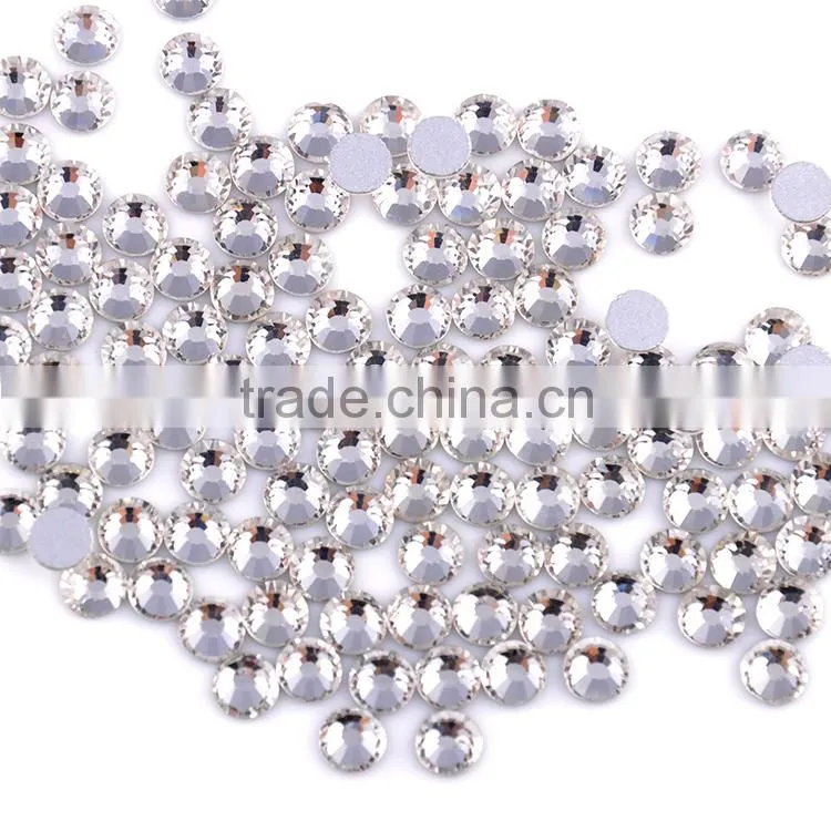 SS8 hot wholesale Glass Flatback Rhinestone