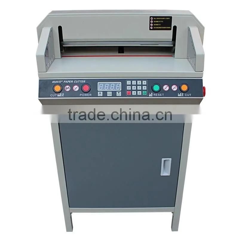G450VS+ NC paper cutting machine with infrared security, electric paper cutter