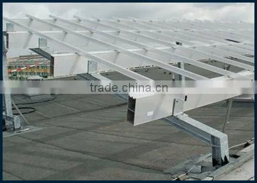 Static Pressure Pile Ground Solar Pv Panel Mounting Support