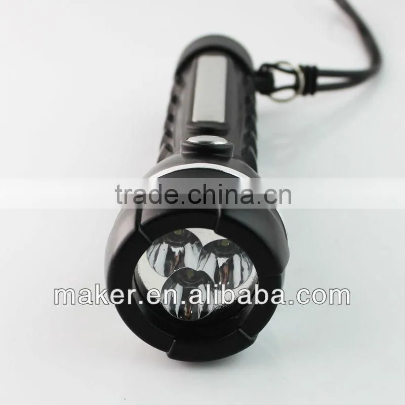 NPFN 1054 High Quality 3LED Plastic Torch