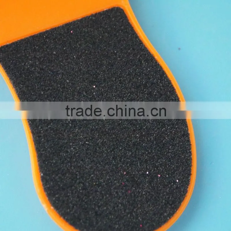 JBC-037 Foot shaped with brush emery boards nail files foot files