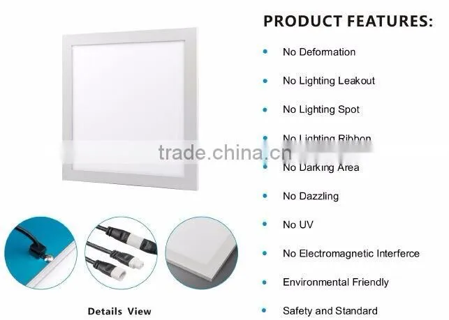 Best Selling Aluminium Pedent Lighting 40W 600x600 LED Panel Lighting