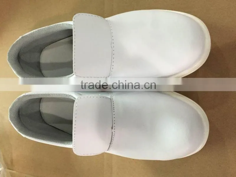 Chemical Resistant clean room safety boots with toe steel