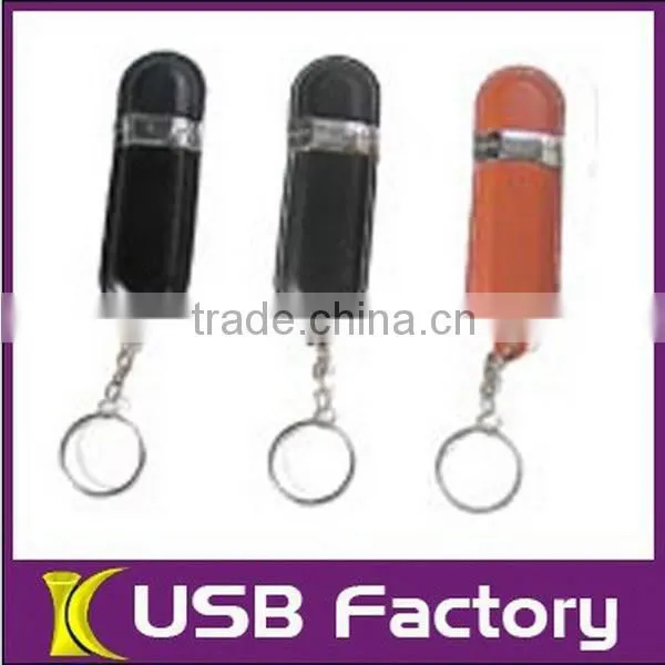 New products beautiful oem leather usb pen drives