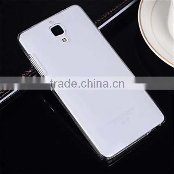 Transparent PC Back Cover Case for Xiaomi Mi4