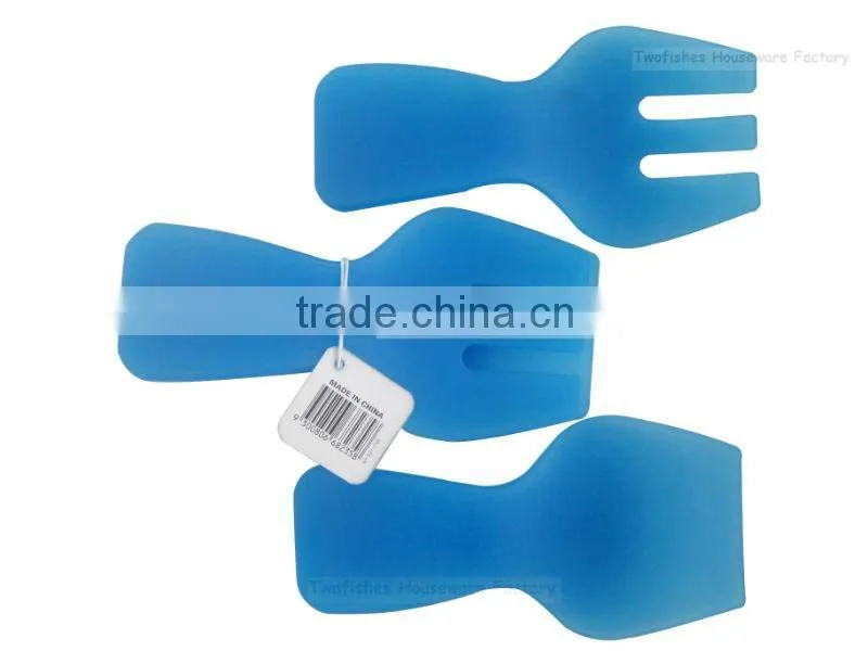 K-Mart plastic salad spoon and fork
