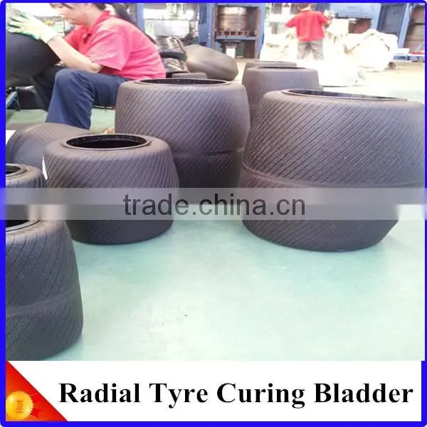 B type rubber tire curing bladder for OTR tyre