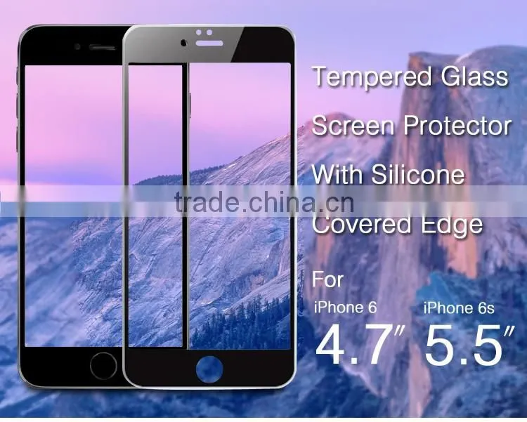 2016 new arrival 5.5inch 9H anti broken different market product tempered glass screen protector for iphone 6 plus