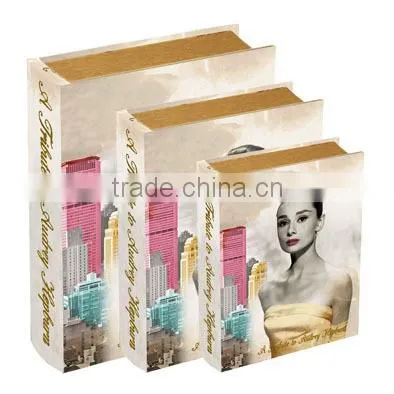 2016 New Design Wooden Book Box