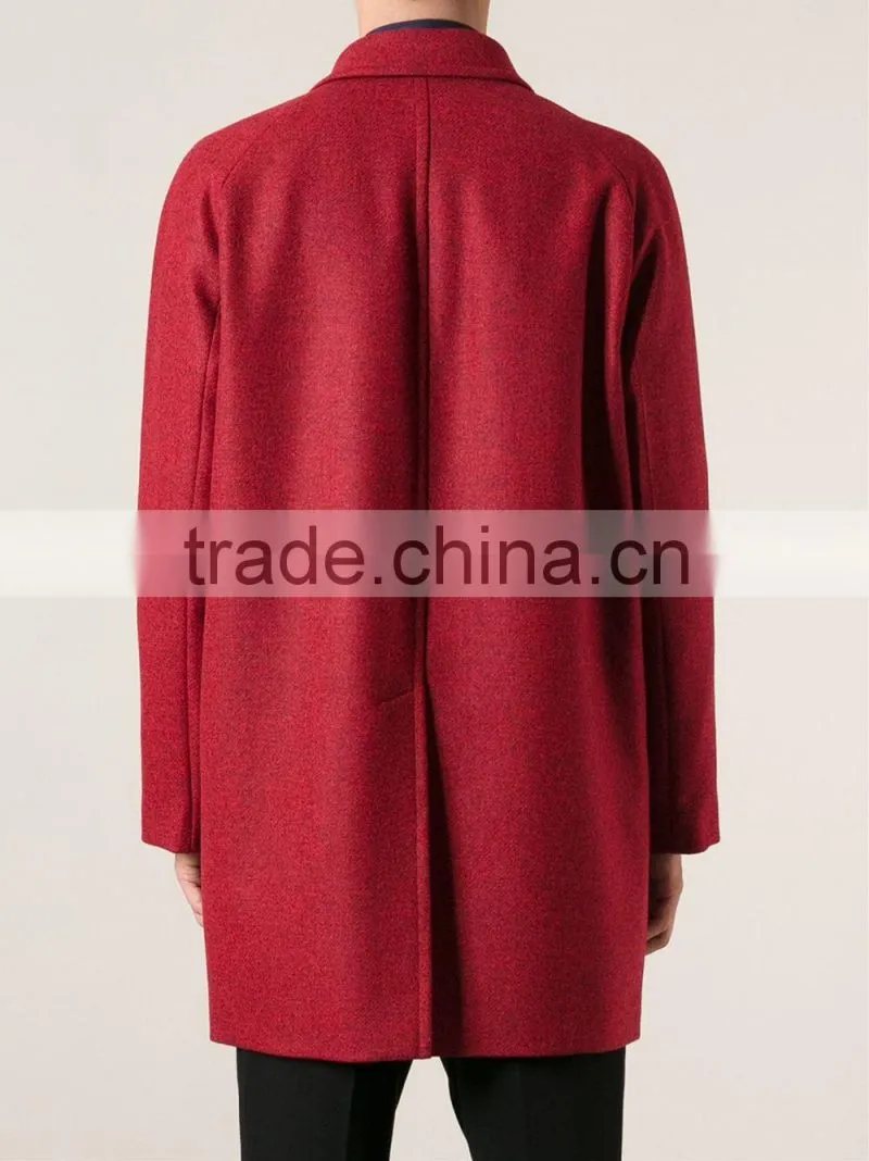 2014 new style red Cashmere coat fashion winter