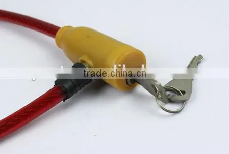 Outdoor lock anti-theft lock mountain bicycle cable lock