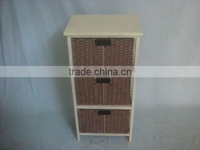 K/D wooden cabinet with plastic drawer/living room furniture