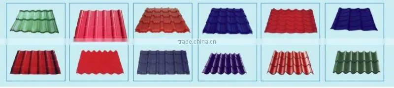 JCX28-204-1020 Glazed tile roll forming machine