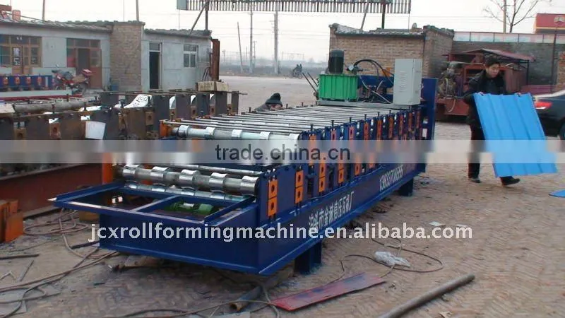 350 full-automatic highway guardrail roll forming machine
