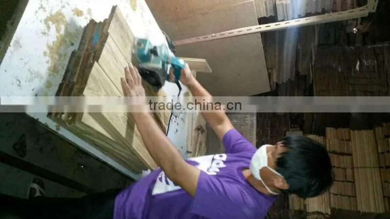 Unfinished Chinese Teak Solid Wood Flooring