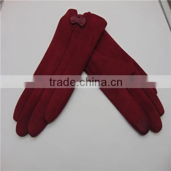 Touchscreen Faux Suede Cycling Gloves/Thin Cycling Faux Suede Gloves