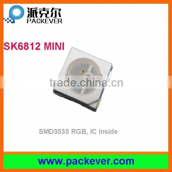 IC embedded SMD3535 RGB color SK6812 LED diode, 3535 SMD SK6812 LED chip