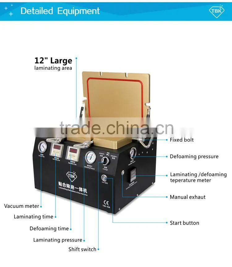 TBK factory 2016 New bubble wrap laminating lcd air bubble film machine
