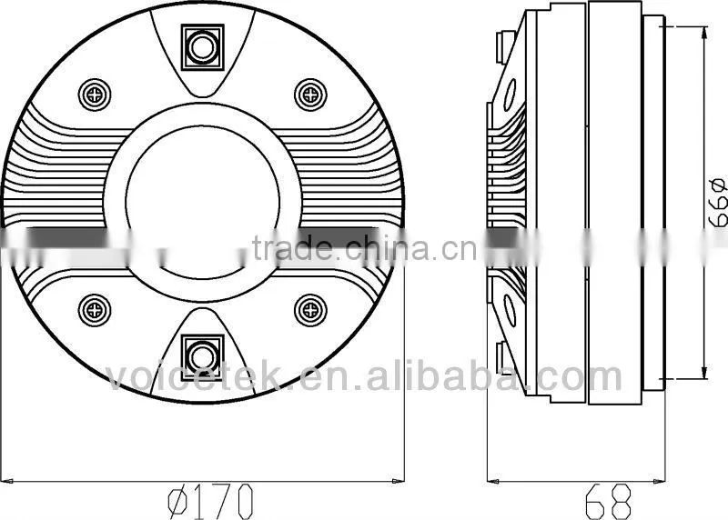 TSCT-7201 Top pro active compression driver for 130W 150W speaker