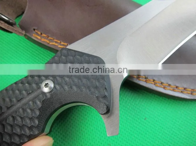 OEM G10 handle tactical fixed knife