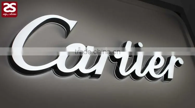 top quality advertising led alphabet mini letter