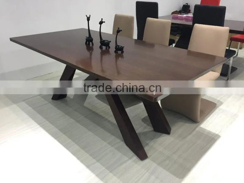 TB foshan city furniture manufacturers metal furniture korean dining table