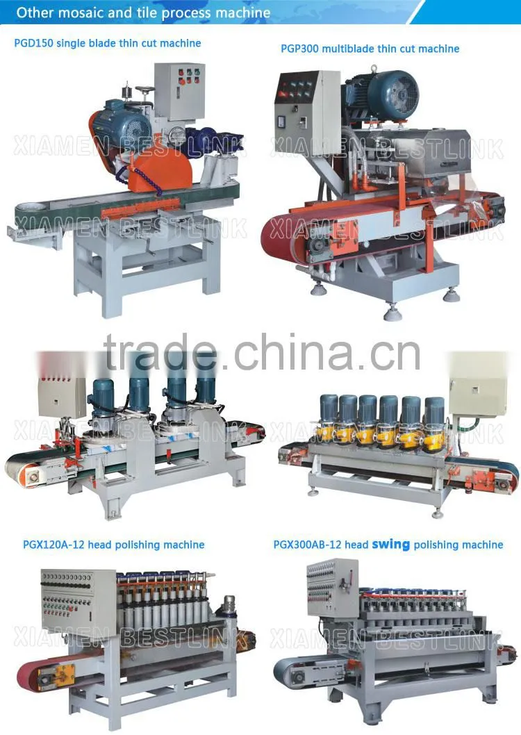 Multi Blade Mosaic Cutting Machine for Marble and Granite