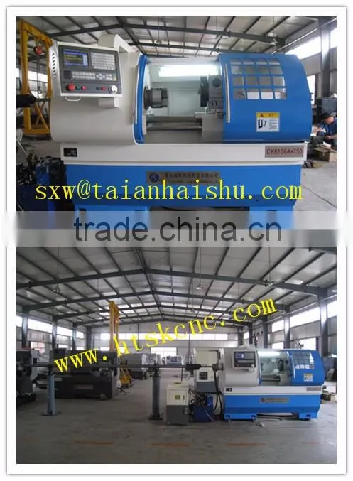 Flat bed CNC lathes for cut metal