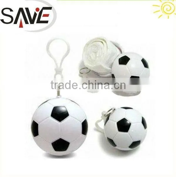 Soccer Poncho Ball, Footabll Rain Poncho Ball