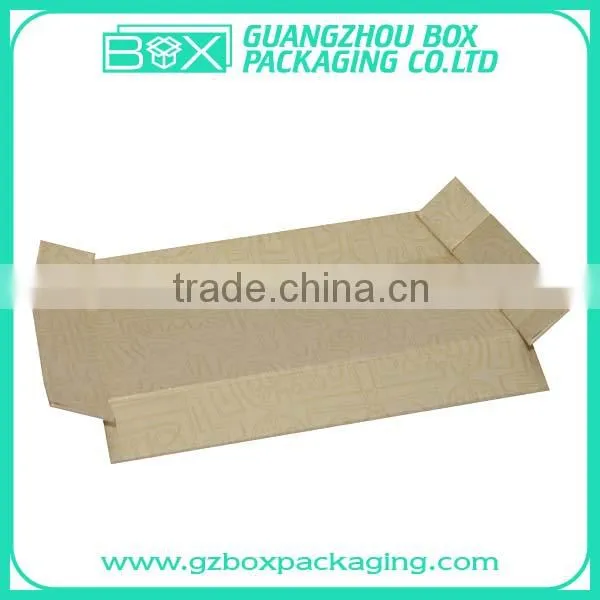 unique space-saving flat packed gift box