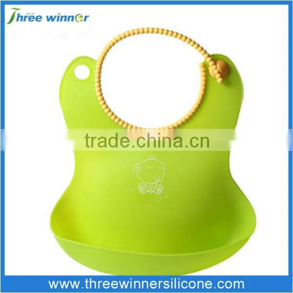 soft eco friendly silicone baby bib waterproof baby bibs