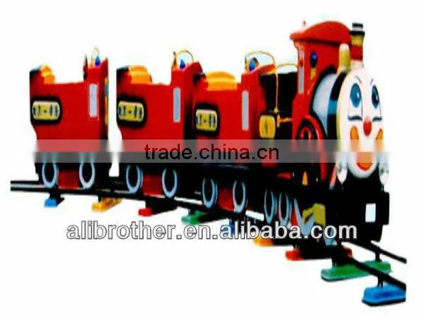 New design high quality cheapest Amusement Outdoor Playground Electric Mini Track Train