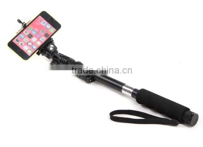 flexible extendable selfie tripod and monopod for cell phone