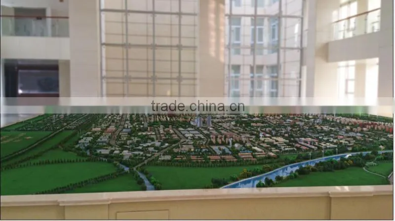 1/550 Floorplan architecture model for Commercial enterprise concentration area