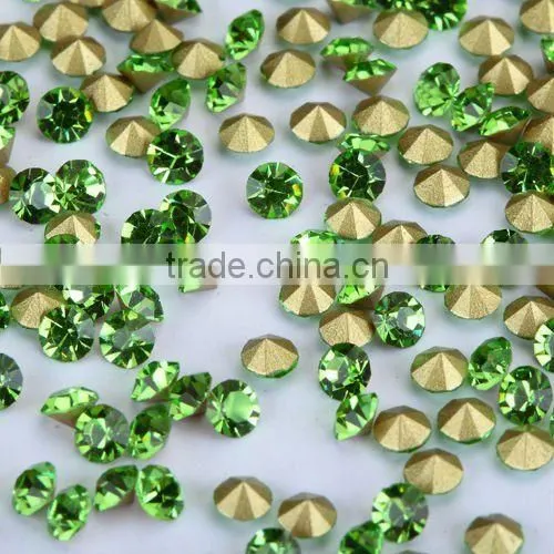 2014 point back crystal Resin Drill