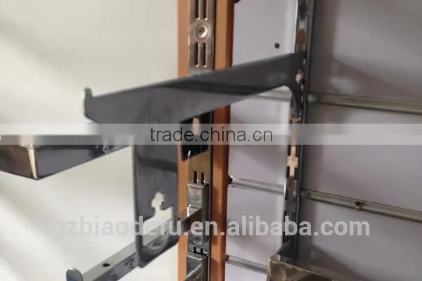 Single slot metal shelf support for 15*30 square tube