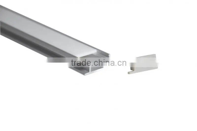 Hardness Thick Cover Can Be Trampled Floor Aluminum Profile For Strips